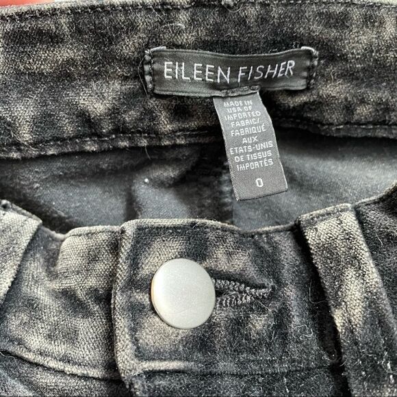 Eileen Fisher Acid Wash velvet skinny jeans - Picture 5 of 10